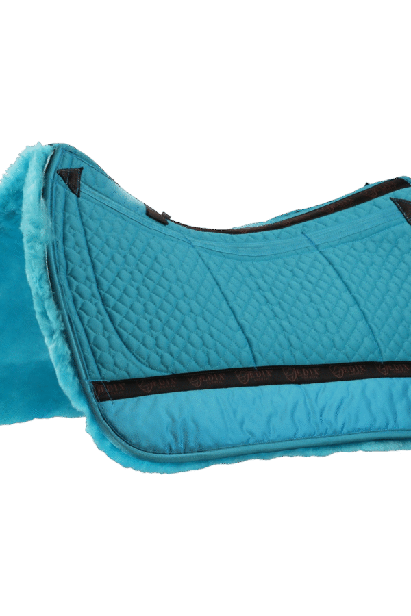1.0900.4013 EDIX merino wool westernpad turqouise IMG_7457