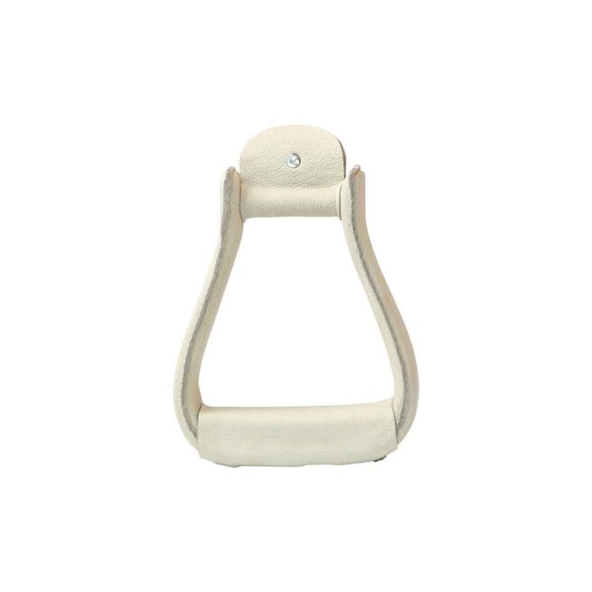 EDIX Western stijgbeugels bekleed met leer - Afbeelding 5