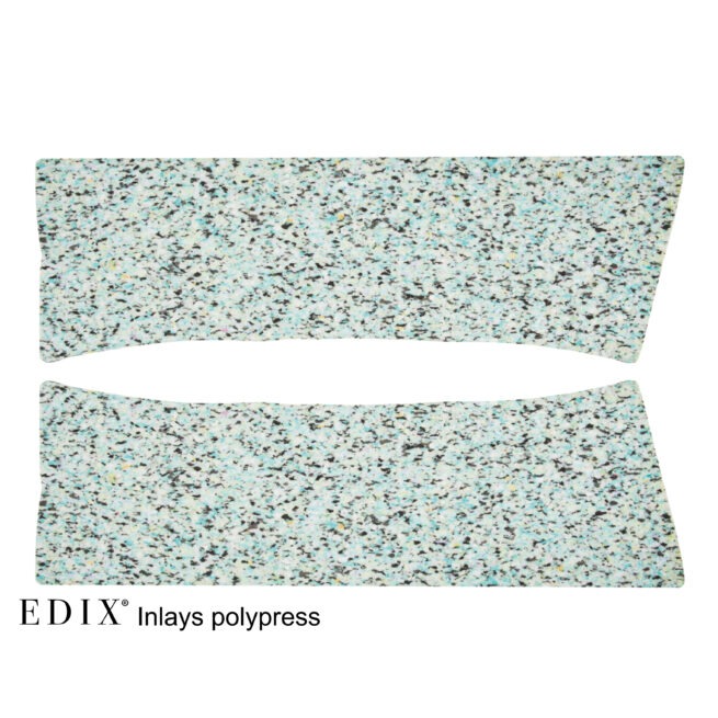 EDIX set of inlays 2-piece polypress