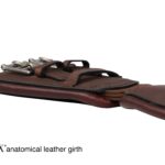 EDIX anatomic leather dressage girth