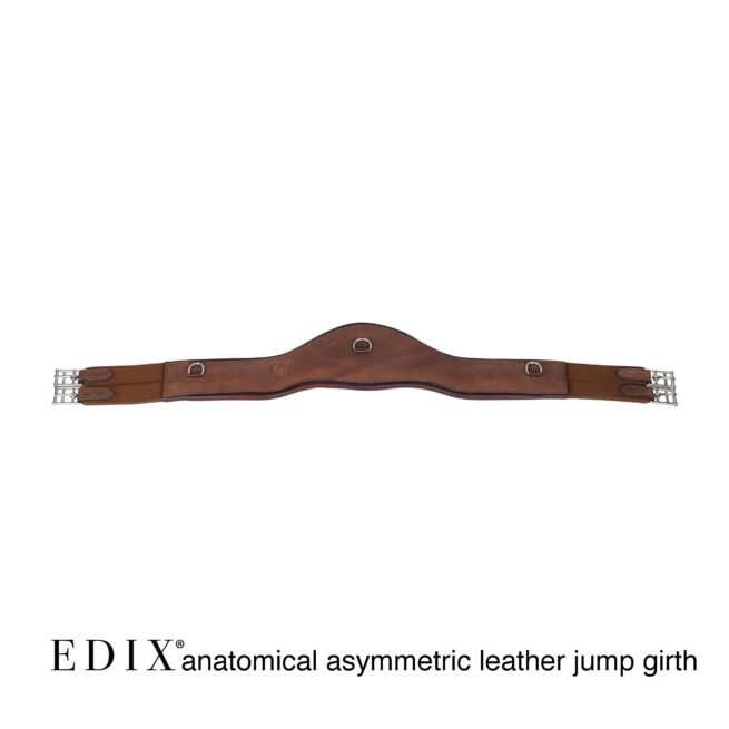 EDIX anatomic leather dressage girth