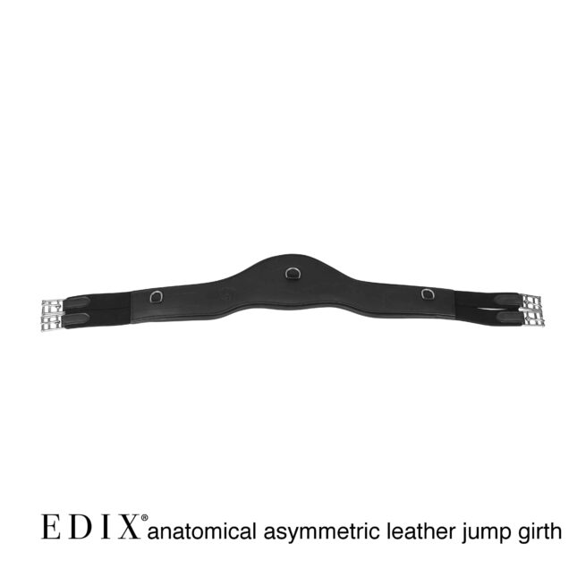 EDIX anatomic leather dressage girth