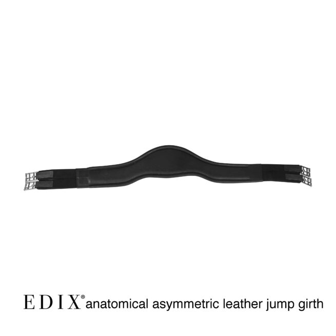 EDIX anatomic leather dressage girth