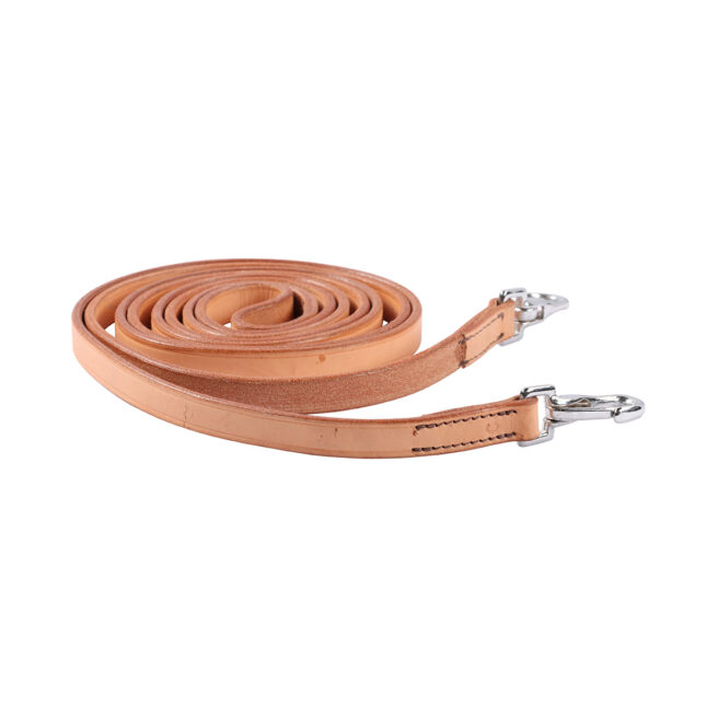 EDIX leren teugels met springclips - Afbeelding 2