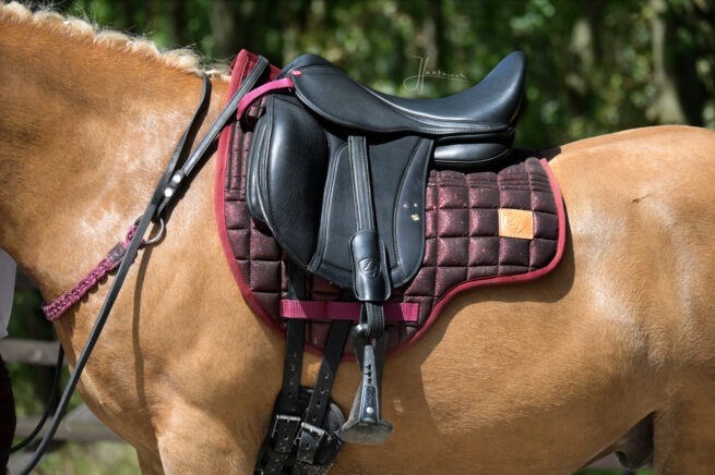 EDIX Glitter DR saddle pad child