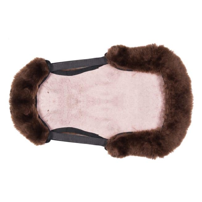 EDIX Merino fur seatsaver, for treeless saddle