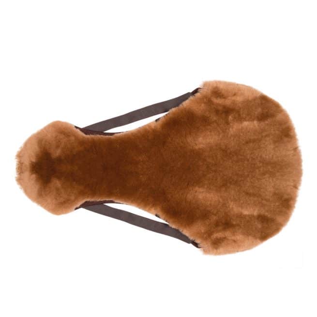 EDIX Merino fur seatsaver, for treeless saddle