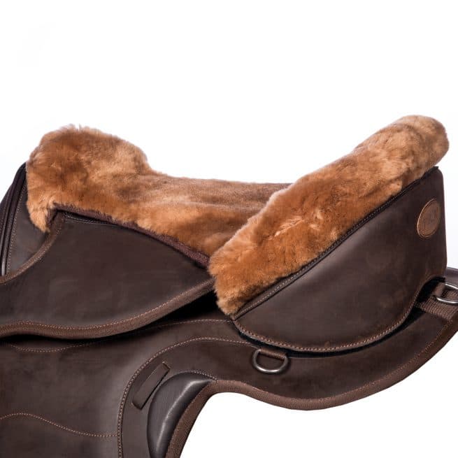 EDIX Merino fur seatsaver, for treeless saddle