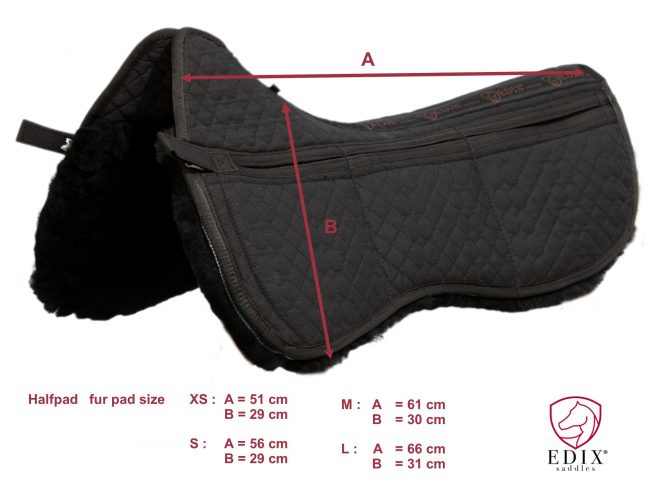 EDIX uni 8-pocket halfpad Merino