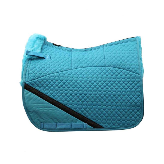 EDIX Uni dressuur Merino scheepkin 8-pocket saddle pad