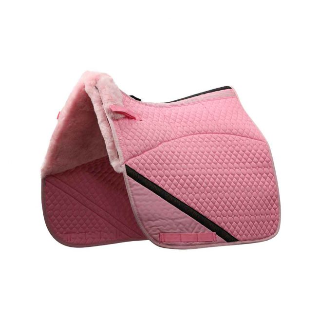 EDIX Uni dressuur Merino scheepkin 8-pocket saddle pad