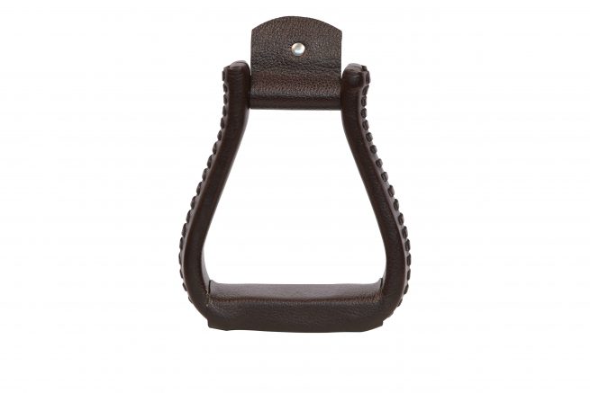 EDIX mono stirrup leathers with double t-bar