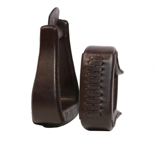 EDIX mono stirrup leathers with double t-bar