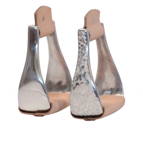 EDIX mono stirrup leathers with double t-bar