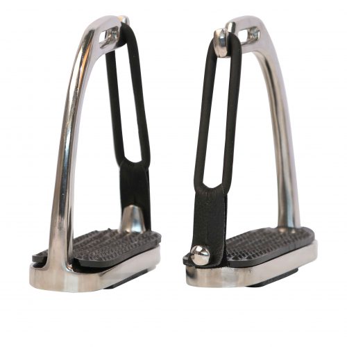 EDIX mono stirrup leathers with double t-bar