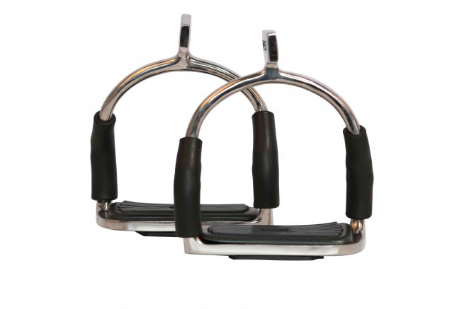 EDIX mono stirrup leathers with double t-bar