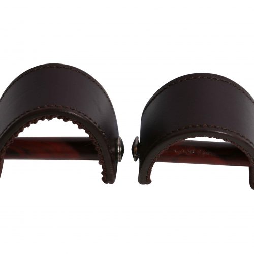 EDIX mono stirrup leathers with double t-bar