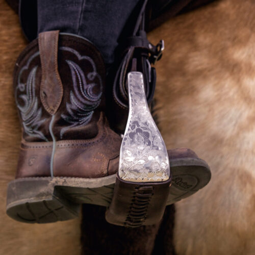 EDIX show Western stirrups light weight aluminiun