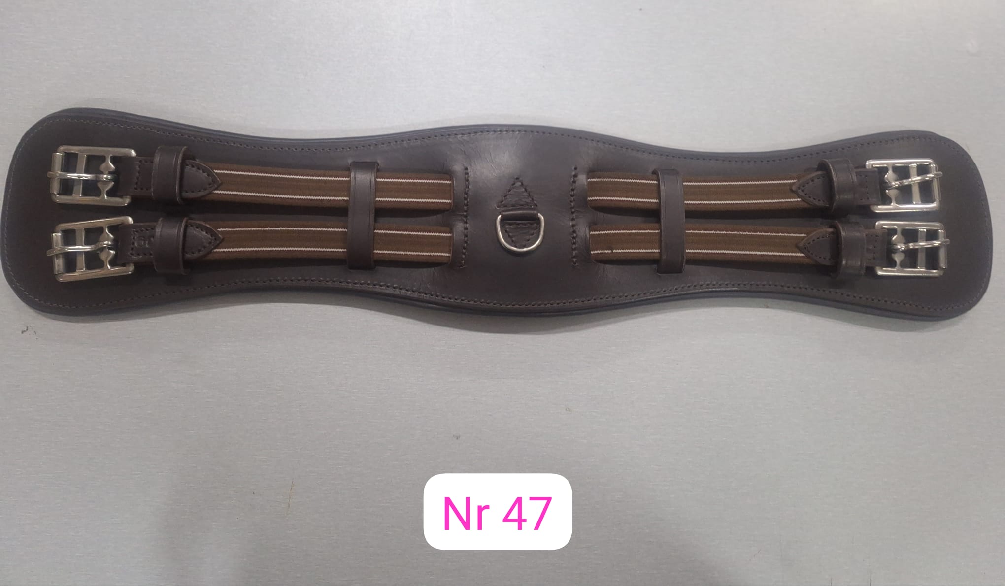 EDIX elasticated girth brown EDIX Saddles