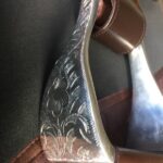 EDIX show Western stirrups light weight aluminiun
